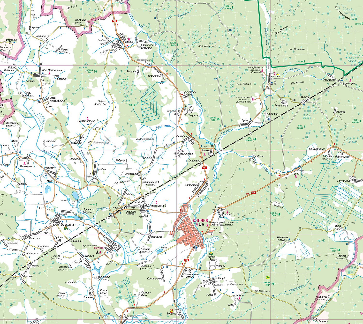 КЛИЧЕВСКИЙ РАЙОН. КЛИЧЕВ