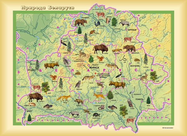 картинка ПРИРОДА БЕЛАРУСИ. ФОРМАТ А3