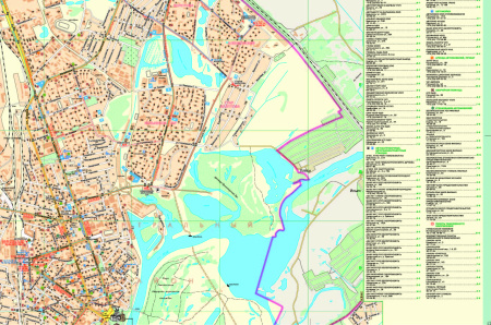 ГОМЕЛЬ. КАРТА АВТОЛЮБИТЕЛЯ